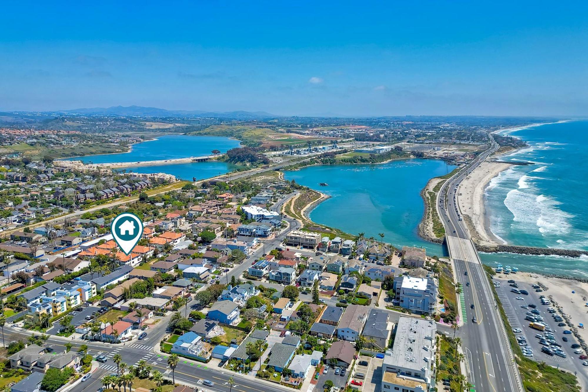 Coastal Bliss - Seashell Cove Retreat - Luxury Living Steps From Beach & Lagoon Vila Carlsbad Exterior foto