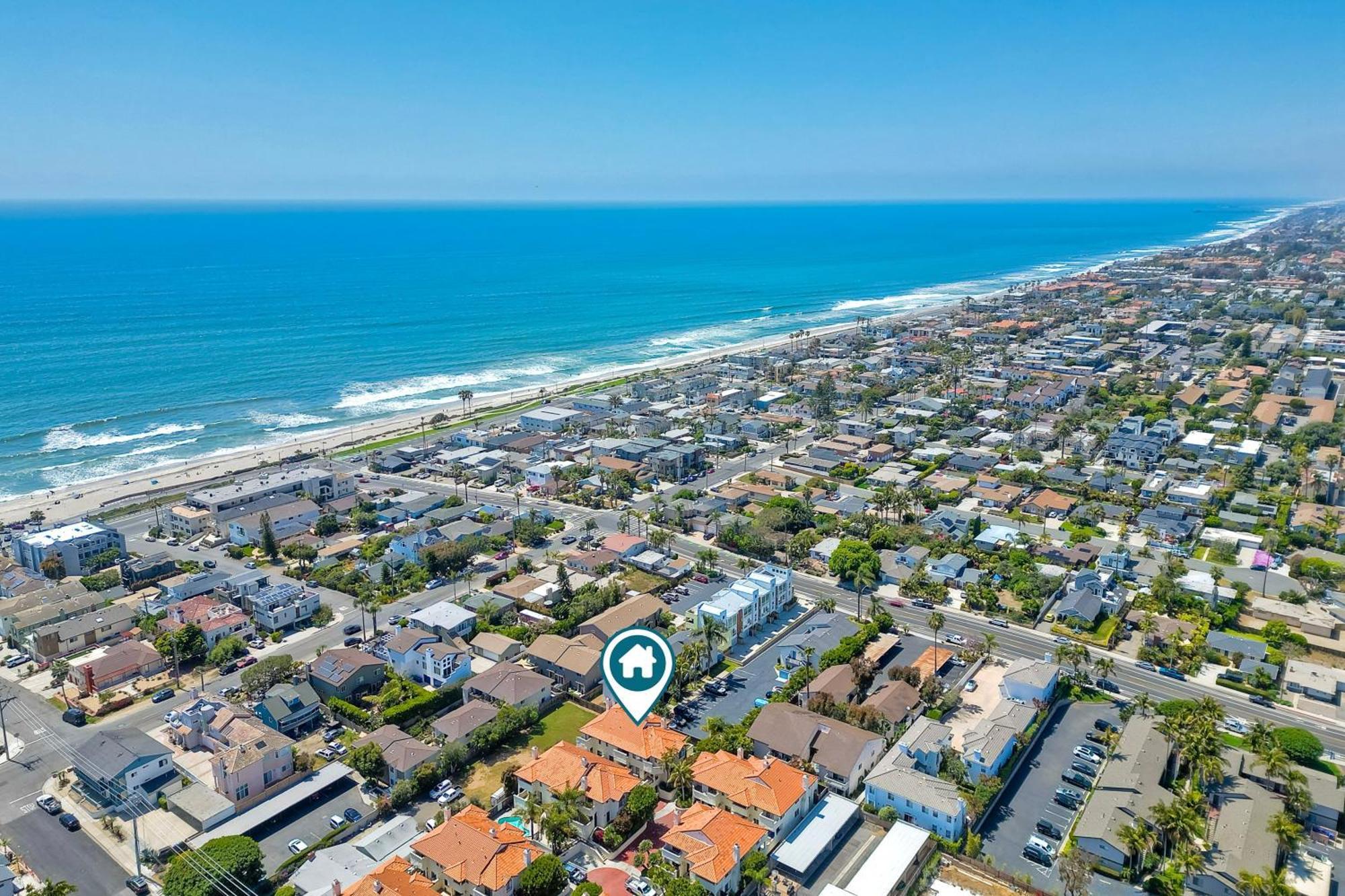 Coastal Bliss - Seashell Cove Retreat - Luxury Living Steps From Beach & Lagoon Vila Carlsbad Exterior foto